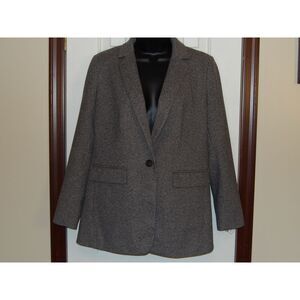 LOFT Herringbone Blazer Classic Career Jacket Business Casual‎ Coat